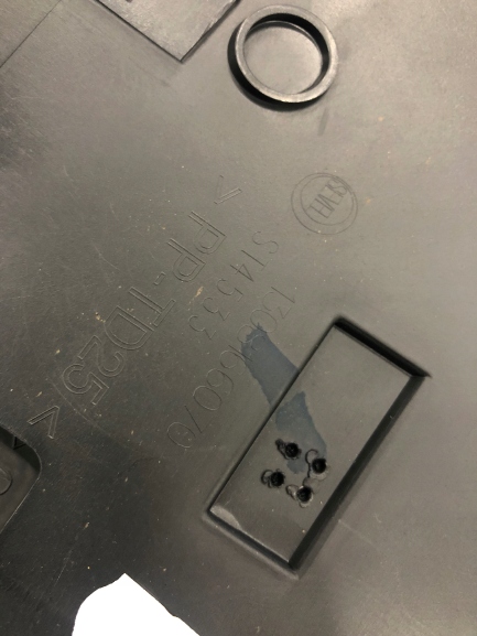 OSŁONA DASZEK LICZNIKA FIAT DUCATO 11- 1308166070