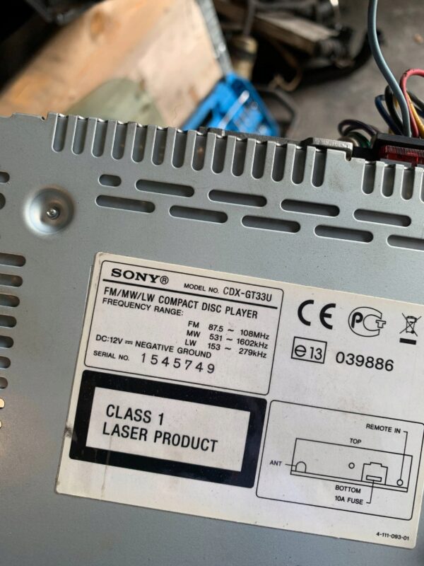 PANEL RADIOODTWARZACZ CD DVD GPS TRAFIC II VIVARO 039886 1545749 CDXGT33U