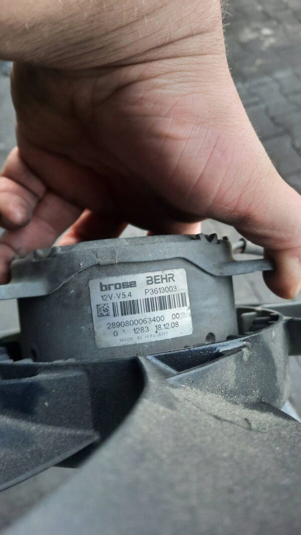 ELEKTRYCZNY WENTYLATOR CHŁODNICY INSIGNIA A 08-17 P3613003