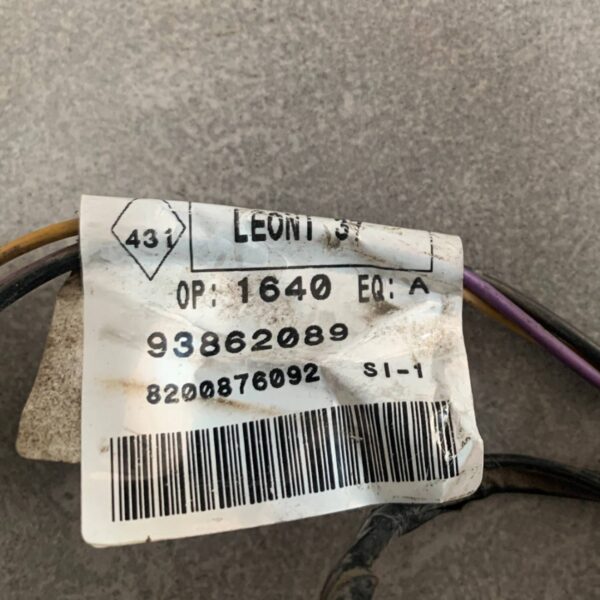 WIĄZKA DRZWI TYŁ 8200876092 TRAFIC II